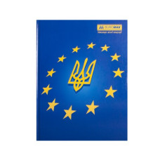Книга канцелярская UKRAINE, А4, 192 л., клетка, офсет, твердая ламинированная обложка, ассорти Книга канцелярская UKRAINE, А4, 192 л., клетка, офсет, твердая ламинированная обложка, ассорти