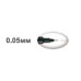 Лайнер PiN fine line, 0.05мм, пишет черным PIN005-200.Black