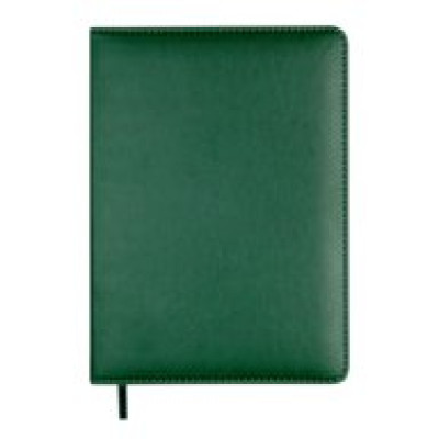 Щоденник недат. PRIME, A5, зелений, штуч.шкіра/поролон, 336 стор BM.20380-04