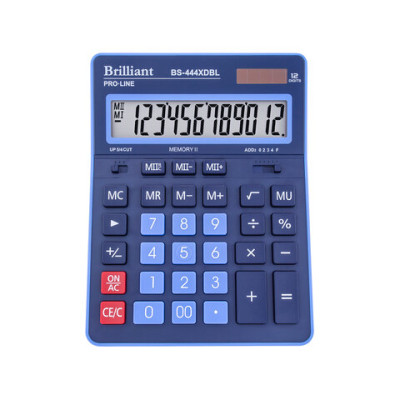 Калькулятор BS-444XDBL 12р., 2-пит BS-444XDBL