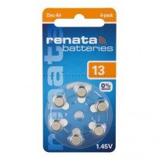 Батарейка RENATA ZA 13 (6/60/300)