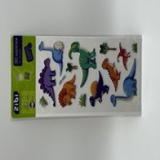 3D наліпки DINO травоїдні 18 см, KIDS Line 3D наліпки DINO травоїдні 18 см, KIDS Line