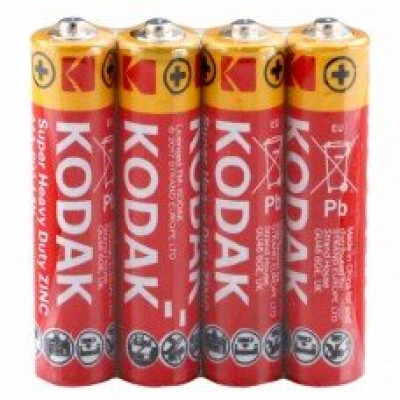 Батарейка KODAK EXTRA HEAVY DUTY R3 box (4/60/2400) 8666