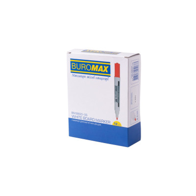 Маркер для магн. досок, красный, 2-4 мм, спиртовая основа BM.8800-05