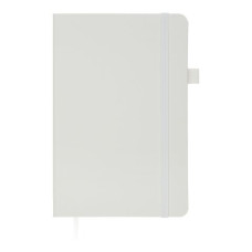 Книга записна ETALON 125*195, 96 арк., точка, обкл. штучна шкіра, білий