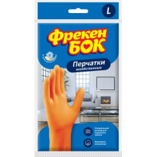 Рукавички господарські, латексні, розмір L, ФРЕКЕН БОК