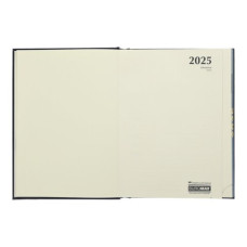Щоденник датований 2026 STYLE, A5, синій, бумвініл/поролон