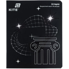 Предметный тетрадь 48 листов, клетка, софт тач+УФ, Lumen, и