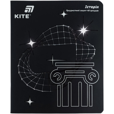 Предметный тетрадь 48 листов, клетка, софт тач+УФ, Lumen, и