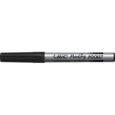 Маркер перманентний "Fine", чорний - bc8209022 Bic