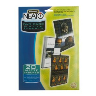 Матові вкладиші NEATO у коробки Simline для CD/DVD дисків f.84498