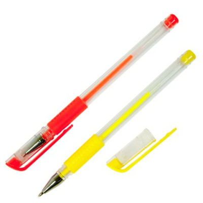 Набор из 12 гелевых ручек, NEON & GLITTER, в пластиковом пенале, KIDS Line ZB.2204-99