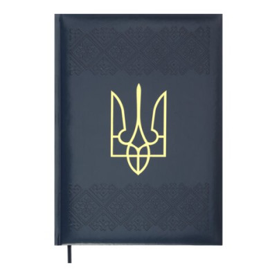 Щоденник датований 2025 HERALDRY, A4, кобальтовий, штучна шкіра/поролон BM.2750-54